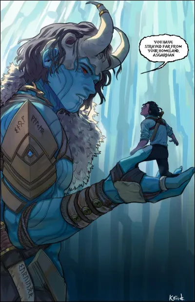 Thor et Loki ont grandi ensemble sur Terre.