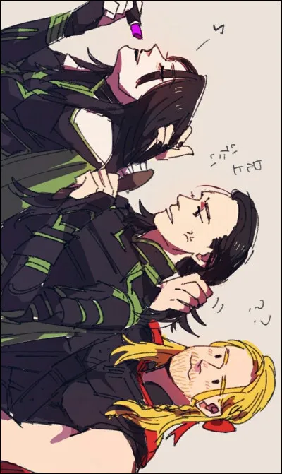 Loki a coupé les cheveux de Sif.