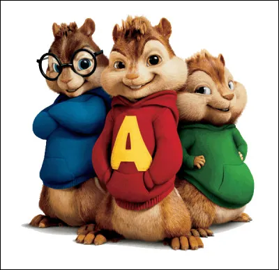 Restons avec les tamias : dans un film d'animation sorti en 2007, Alvin et ses Chipmunks forment...