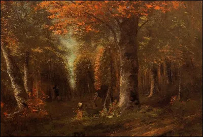 Qui a peint "La forêt en automne" ?