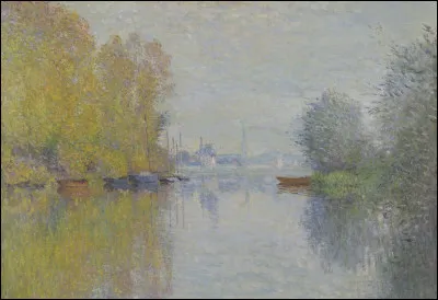 Qui a peint "Automne sur la Seine, Argenteuil" ?