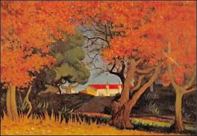 Qui a peint "Forêt en automne" ?