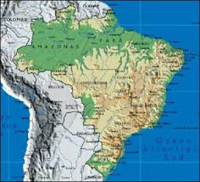 Le Brésil partage des frontières avec presque tous les pays d'Amérique du Sud, à l'exception de deux pays : lesquels ?