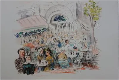 Qui nous laisse ce souvenir du "Café des Sirènes à Paris" ?