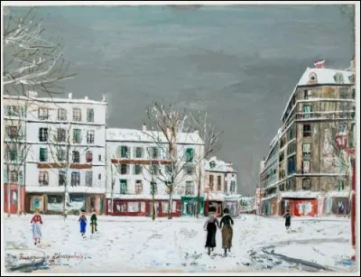 Qui a peint "La Rue Jeanne d'Arc" ?