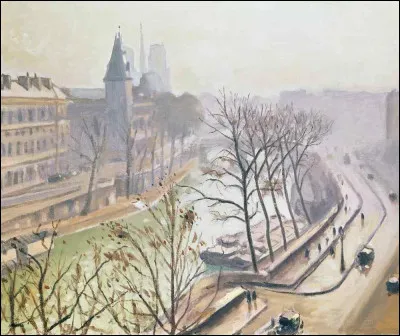 Qui a peint "La Seine à Paris" ?