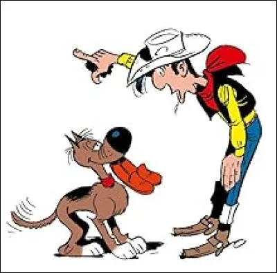 Comment s'appelle ce chien dans "Lucky Luke", un berger allemand à la réflexion assez lente ?