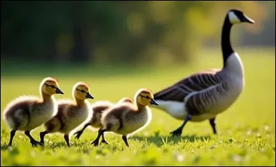 Comment se nomment les petits d'une oie ?