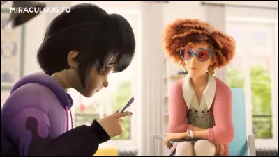 Quel super-vilain de la saison 1 est mentionné, évoqué par Aglaé durant son récit à la psychiatre ?