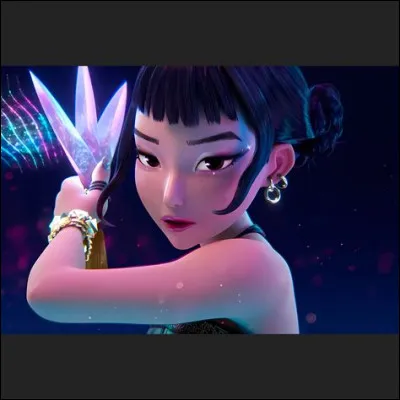 Zoey a les cheveux...