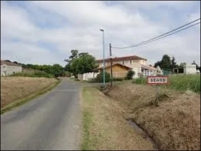Village Gersois, Ségos se situe dans l'ancienne région ...
