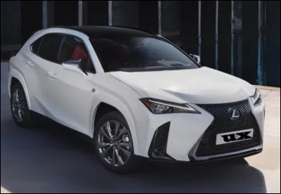 Quel est le nom de ce modèle, un véhicule crossover haut de gamme, produit par Lexus depuis 2018 ?
