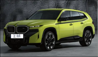 Quel est le nom de ce modèle, un véhicule SUV haut de gamme, produit par BMW depuis 2022 ?