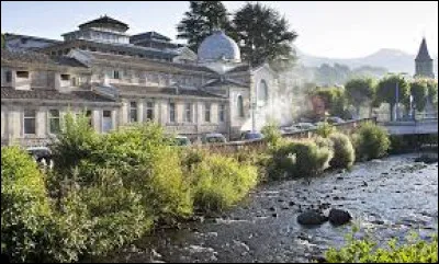 En quelle année a été créée la station thermale de La Bourboule ?