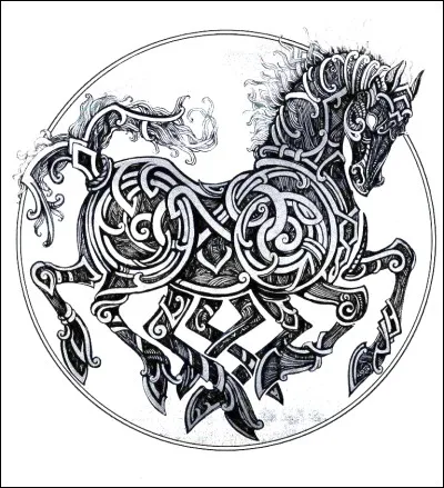 Dans la mythologie nordique, comment se nomme le cheval à huit jambes, monture d'Odin ?