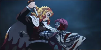 Avec quelle attaque Akaza porte-t-il le coup fatal à Rengoku ?