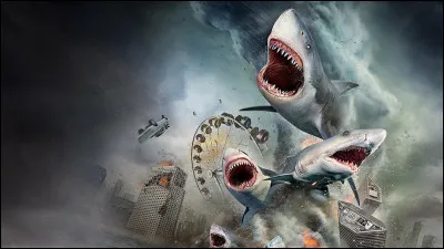 A quel téléfilm américain appartient le synopsis suivant ? 
Une tornade formée au large du Mexique entraîne l'invasion de Los Angeles par des requins.