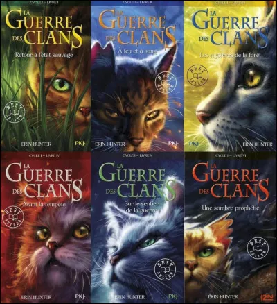 Dans quel livre du cycle 1 apprend-on que Patte de Brume et Pelage de Silex sont les chatons d'Étoile Bleue ?