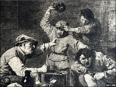 Quel est le nom d'une querelle violente dans un milieu public ?