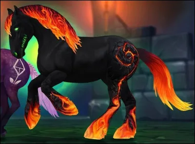 Comment s'appelle ce cheval ?