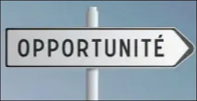 Que fais-tu lorsqu'une opportunité se présente ?