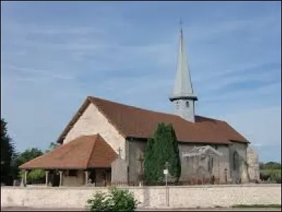 Voici l'église Saint-Louvent, à Chaumesnil. Village Aubois, il se situe en région...