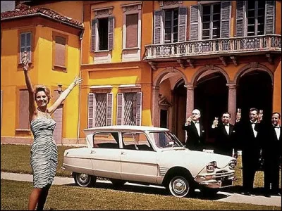 Quel numéro comporte cette ''Ami'' de chez Citroën dans les années 60 ?