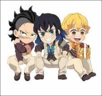 Les amis de Tanjiro sont...
