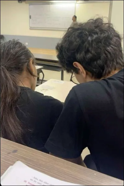 &Ecirc;tes-vous dans la m&ecirc;me classe ?