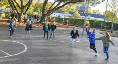 Que fais-tu dans la cour ?