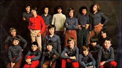 Quel groupe d'enfants a chanté le tube "Non, non, rien n'a changé" en 1971 ?