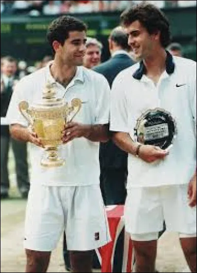 En 1997, quel joueur français est battu en finale de Wimbledon par Pete Sampras ?