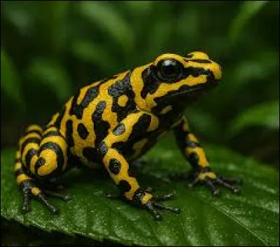 Quel est le nom de cette petite grenouille venimeuse originaire d'Amérique du Sud ?