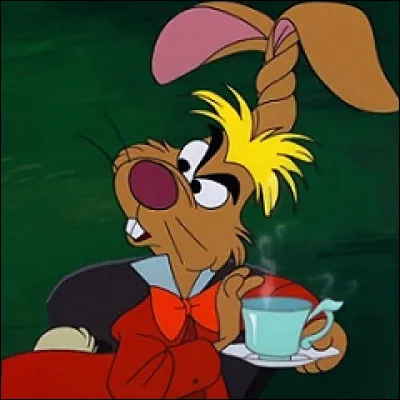 Dans quel film d'animation Disney retrouve-t-on le Lièvre de Mars ?