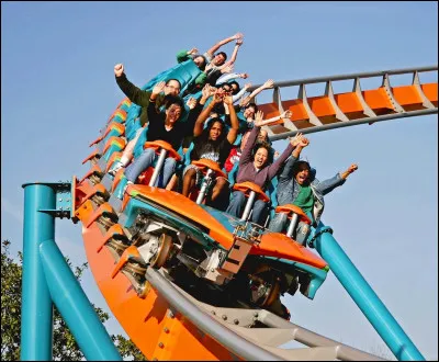 Dans une attraction à forte sensation, comment vis-tu cette forte sensation ?