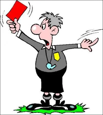 Que fait cet arbitre ?