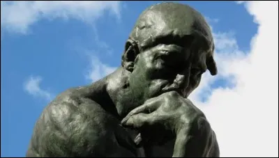 Quel écrivain "Le Penseur" de Rodin devait-il représenter à l'origine ?
