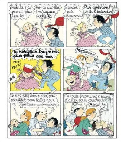 Dans quelle revue la bande dessinée "Tom-Tom et Nana" paraît-elle en 1977 ?