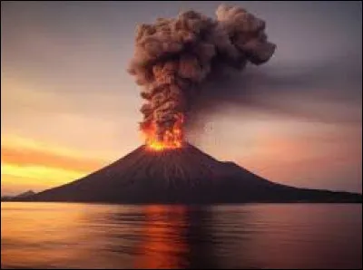 Où se situe le volcan Krakatoa ?