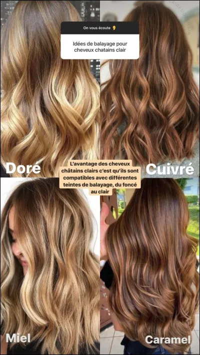 De quelle couleur sont tes cheveux ?