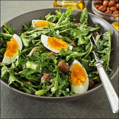 Ceci est une salade de pissenlits !