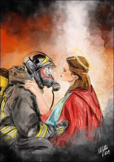 Quelle vierge et martyre est la sainte patronne des artilleurs, des mineurs et des pompiers  ?