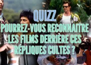 Quiz Répliques cultes de films - 4
