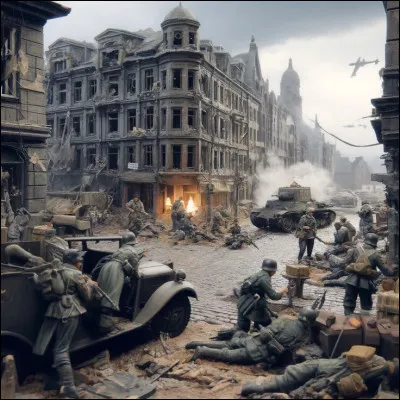 Quel mot allemand, lié notamment à la Seconde Guerre mondiale, signifie "guerre-éclair" ?