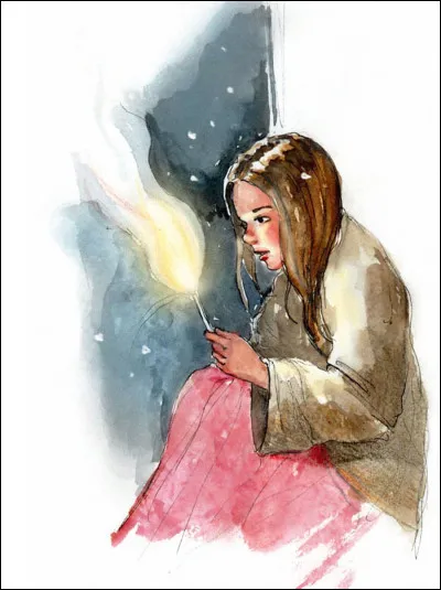 Hey, bienvenue dans cette partie 6 ! Le concept ne change pas : trouve la bonne orthographe du mot manquant ! Commençons avec mon conte préféré : ''La Petite Fille aux allumettes'' !
" La petite fille ____ avec ses petits pieds nus, qui étaient rouges et bleus de froid...."