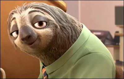 Dans le film danimation "Zootopie", comment se nomme ce paresseux qui travaille à ladministration de la ville, malgré sa lenteur ?