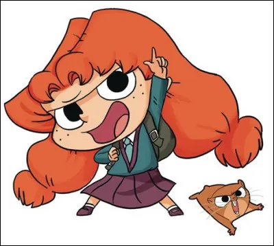 Comment se nomme le hamster à côté d'Adèle ?