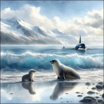 Le phoque est un animal monogame, il ne connait qu'une seule partenaire durant toute sa vie.