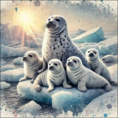 Quel nom porte le petit du phoque gris ?