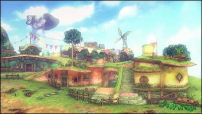 Partons maintenant par-delà les cieux, au cur du jeu "Skyward Sword". Comment s'appelle cette jolie île céleste ?